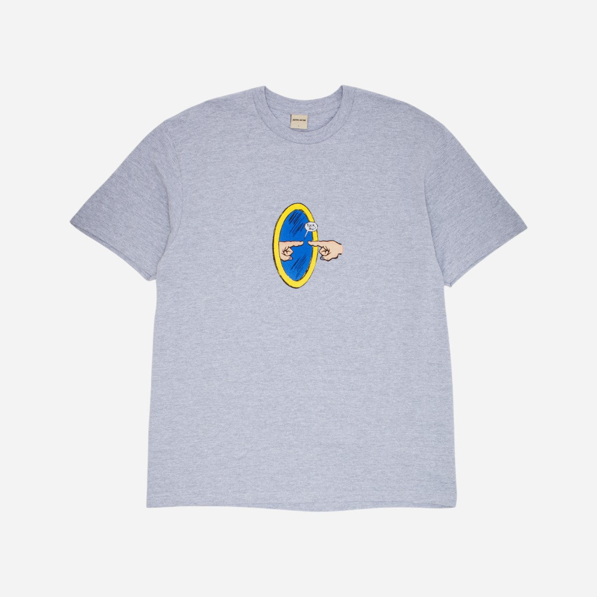 Fucking Awesome - Fuck You Tee - Heather Grey