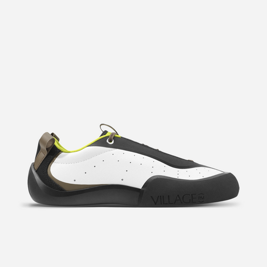 Village PM - 2PM Shoes - White/Lime/Natural Black