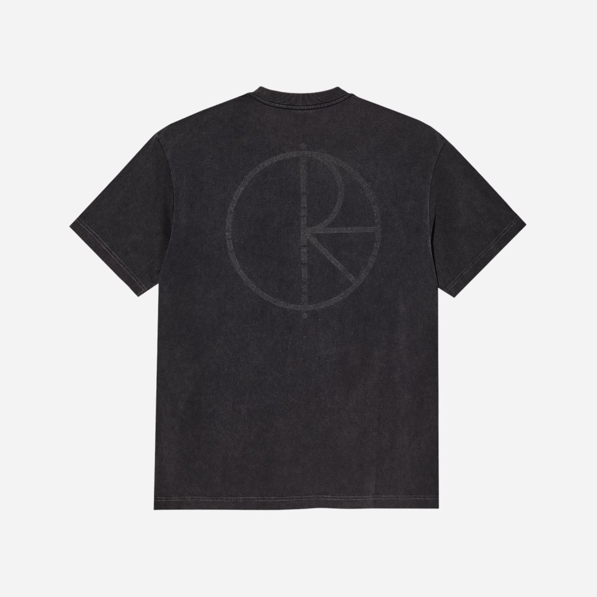 Polar - Contrast Stroke Logo Tee - Silver/Black/Black