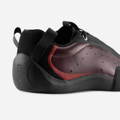 Village PM - 2PM Shoes - Maroon/Natural Black