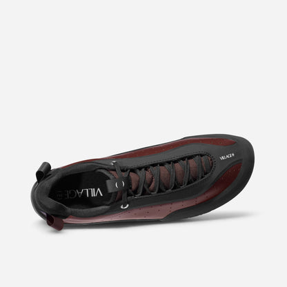 Village PM - 2PM Shoes - Maroon/Natural Black