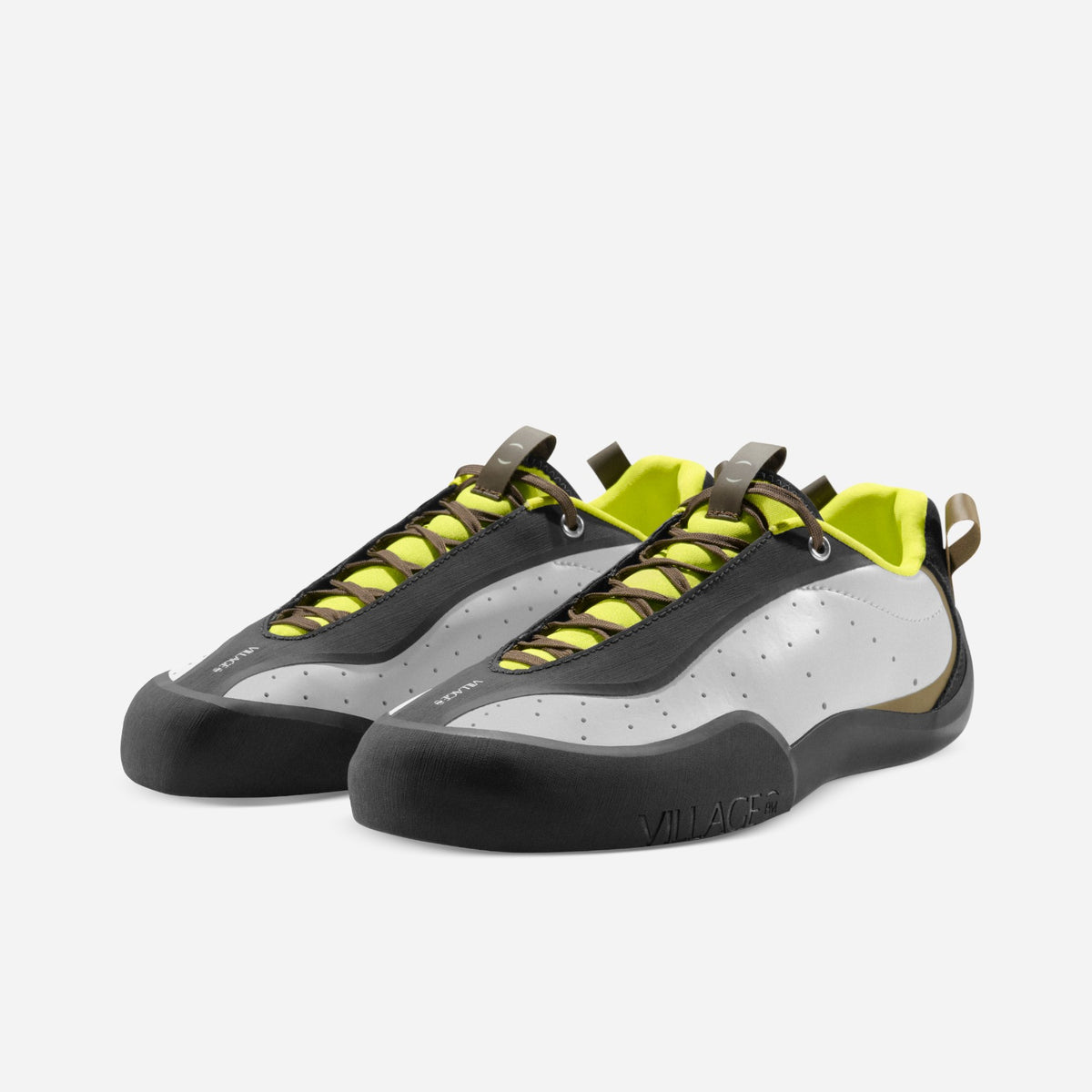 Village PM - 2PM Shoes - White/Lime/Natural Black