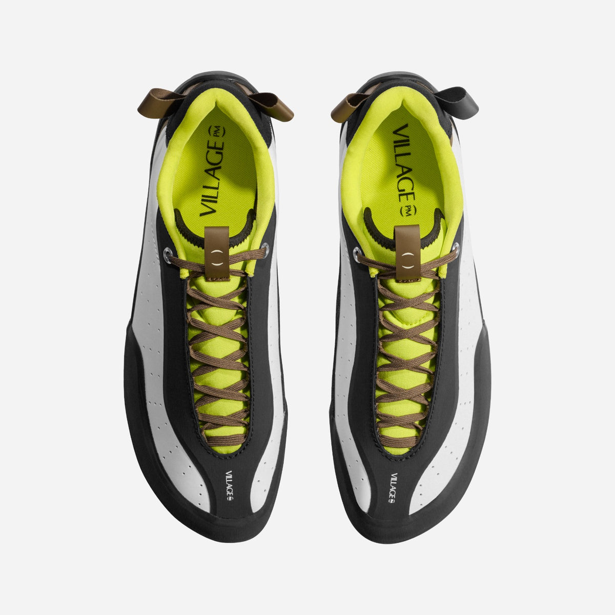 Village PM - 2PM Shoes - White/Lime/Natural Black