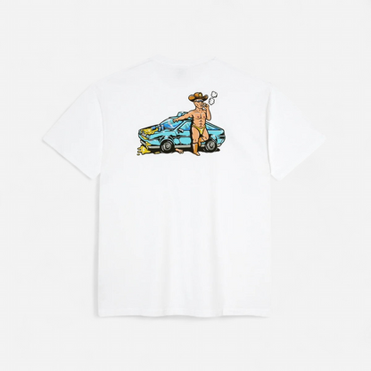 Polar - Cowboy Cop Tee - White