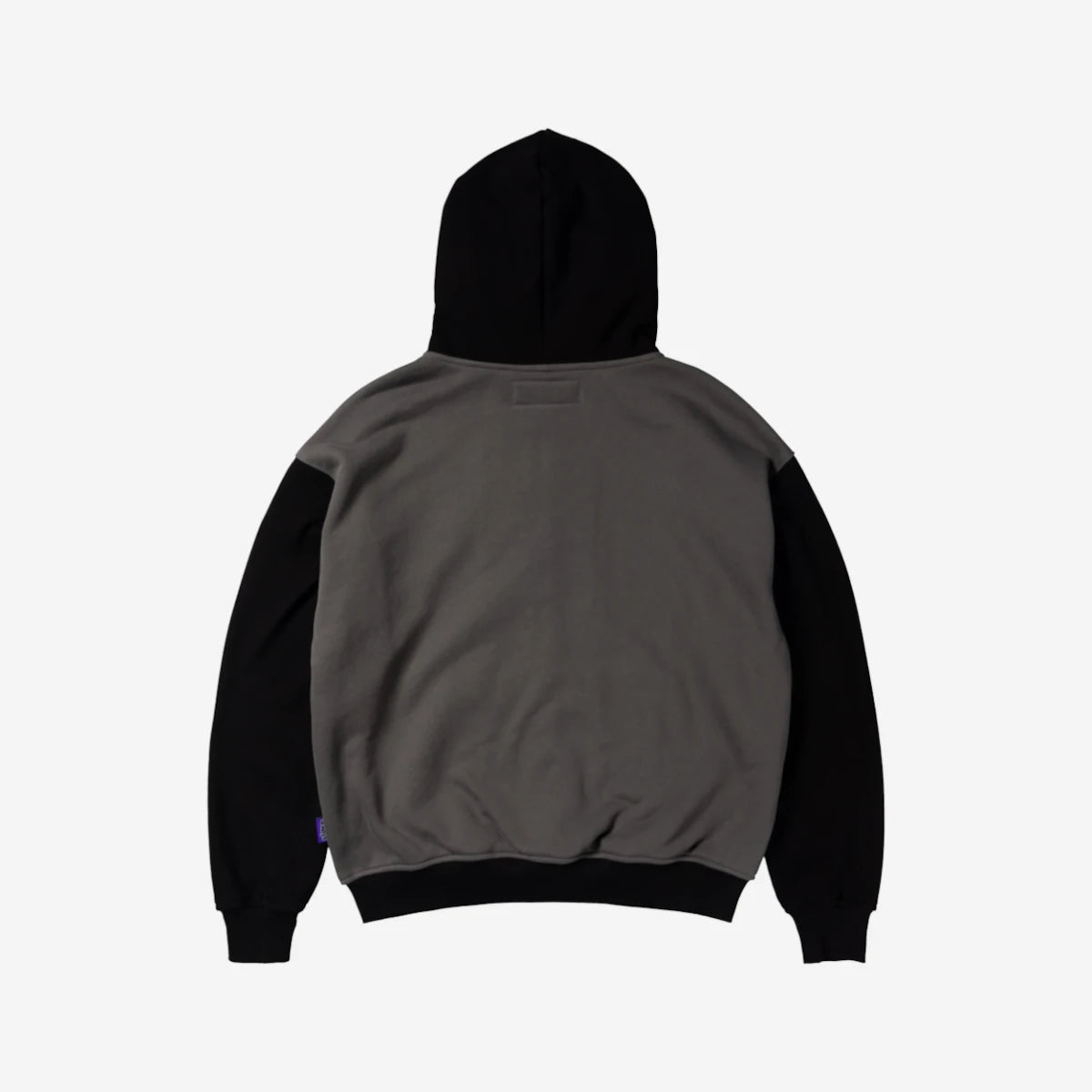 Always - Human Applique Zip Up Hoodie - Black