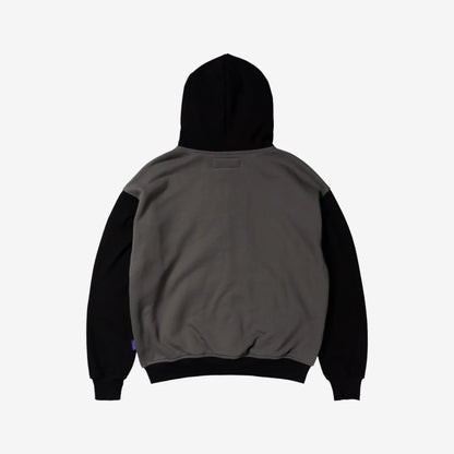 Always - Human Applique Zip Up Hoodie - Black