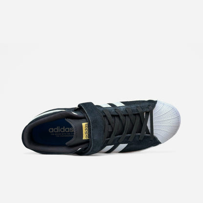 ADIDAS - Pro Shell ADV Shoes - Core Black/Footwear White/Gold Metallic