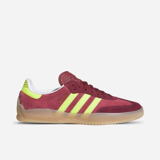 ADIDAS - Puig Samba Shoes - Maroon/Semi Solar Yellow/Shadow Red