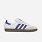 ADIDAS - Samba ADV Shoes - Footwear White/Core Purple/Gold Metallic