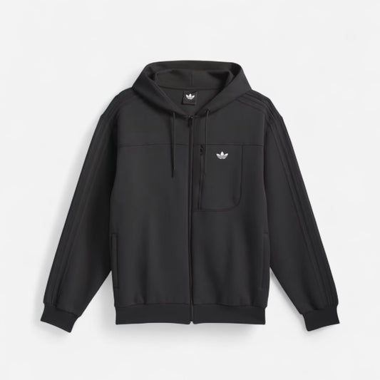 ADIDAS - Skateboarding Technical Fleece Jacket - Black/White
