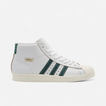 ADIDAS - Pro Model 80 ADV Shoes - White/Green/White