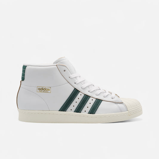 ADIDAS - Pro Model 80 ADV Shoes - White/Green/White