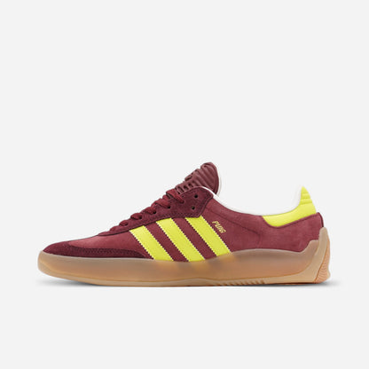 ADIDAS - Puig Samba Shoes - Maroon/Semi Solar Yellow/Shadow Red