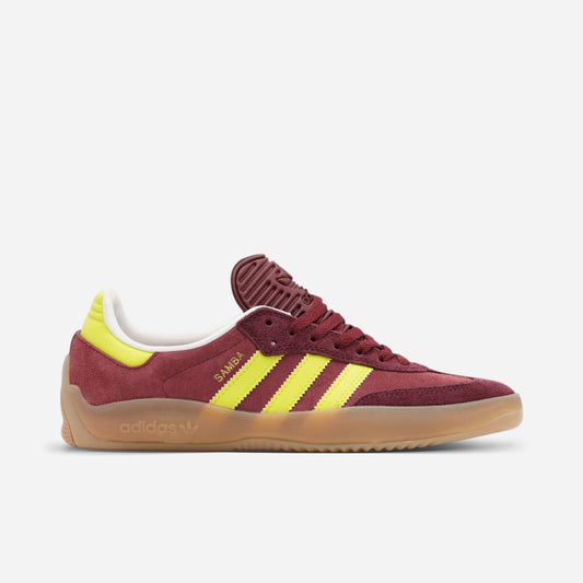 ADIDAS - Puig Samba Shoes - Maroon/Semi Solar Yellow/Shadow Red