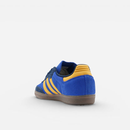 ADIDAS - Samba ADV Shoes - Collegiate Navy/Preloved Yellow/Team Royal Blue