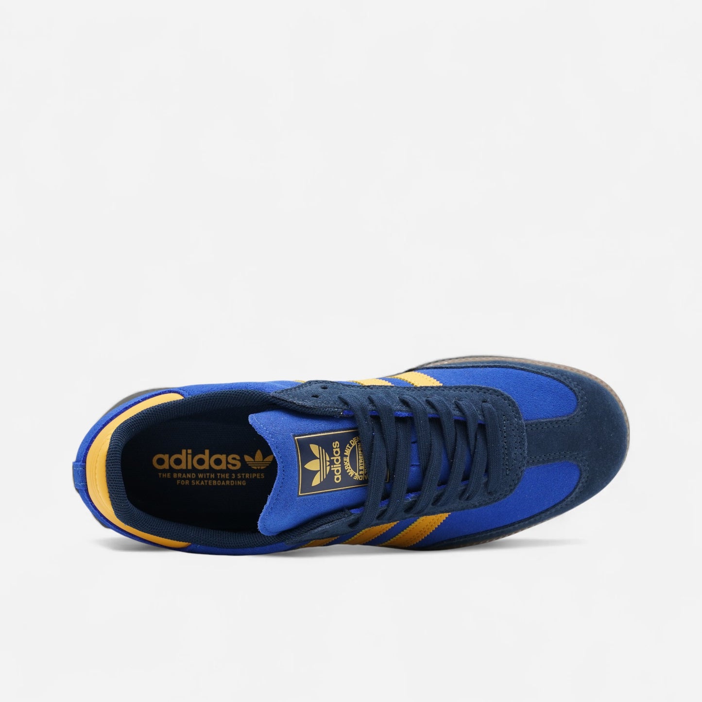 ADIDAS - Samba ADV Shoes - Collegiate Navy/Preloved Yellow/Team Royal Blue