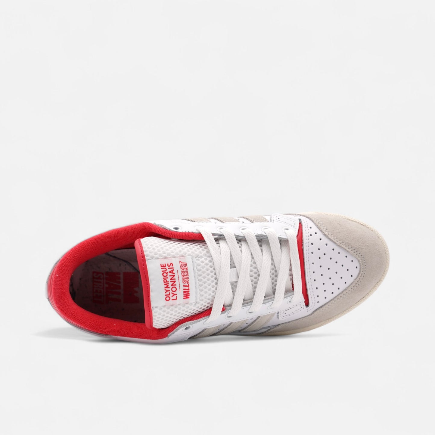 ADIDAS - Wall Street X OL Centennial ADV Shoes - White/White/Pink