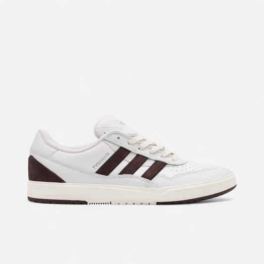 ADIDAS - Tyshawn II X Zach Saraceno Shoes - Crystal White/Shadow Brown