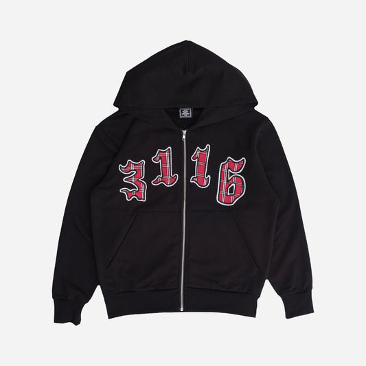 Always - 3116 Premium Zip Up Hoodie - Black