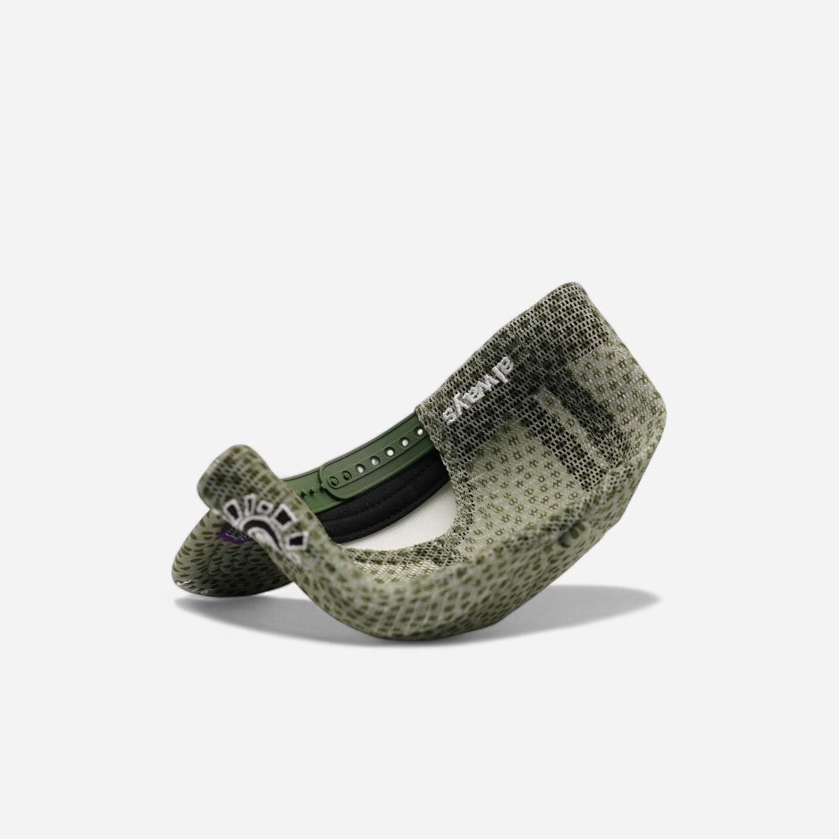 Always - Coral Pattern Trucker Cap -  Green