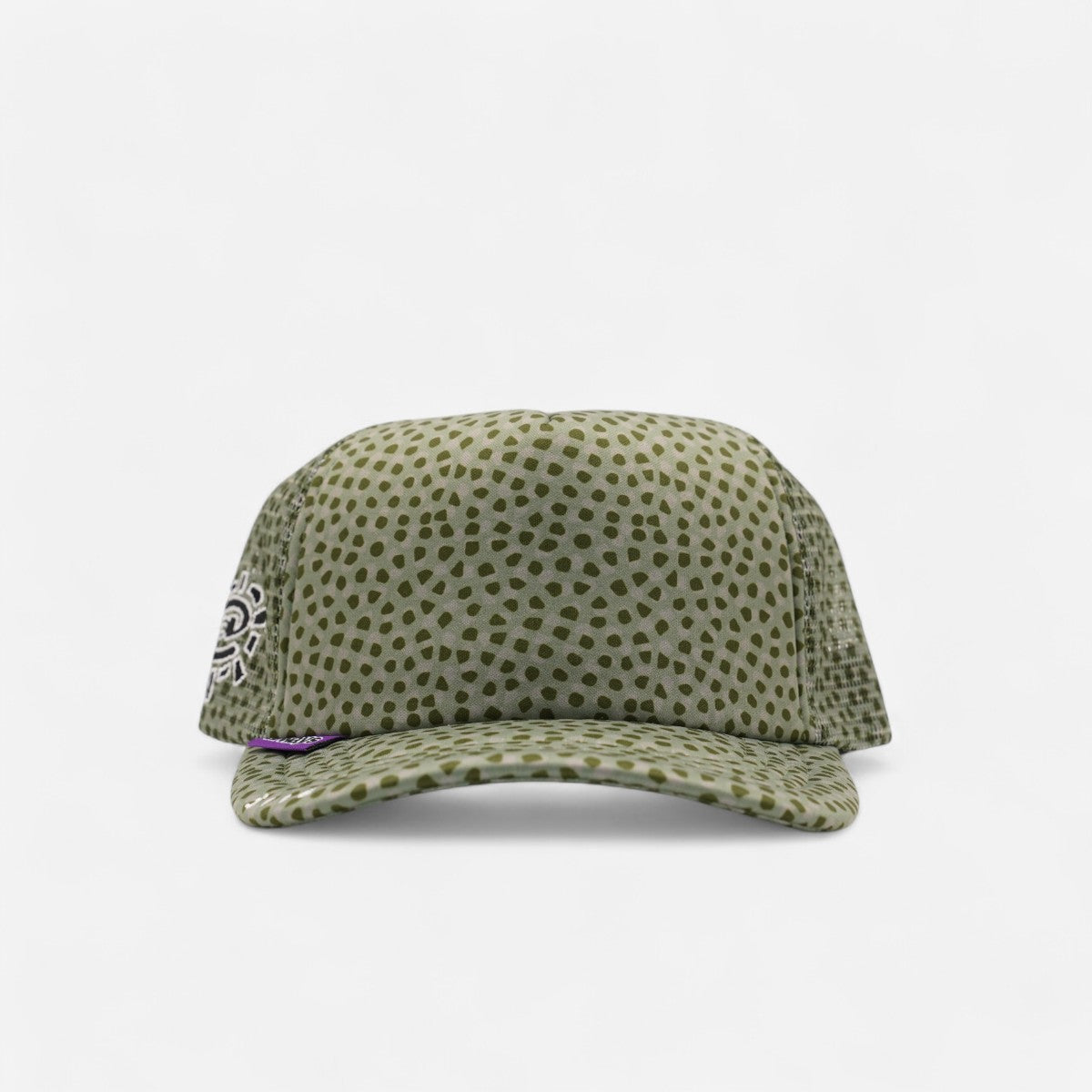Always - Coral Pattern Trucker Cap -  Green