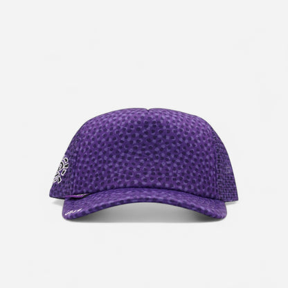 Always - Coral Pattern Trucker Cap - Purple