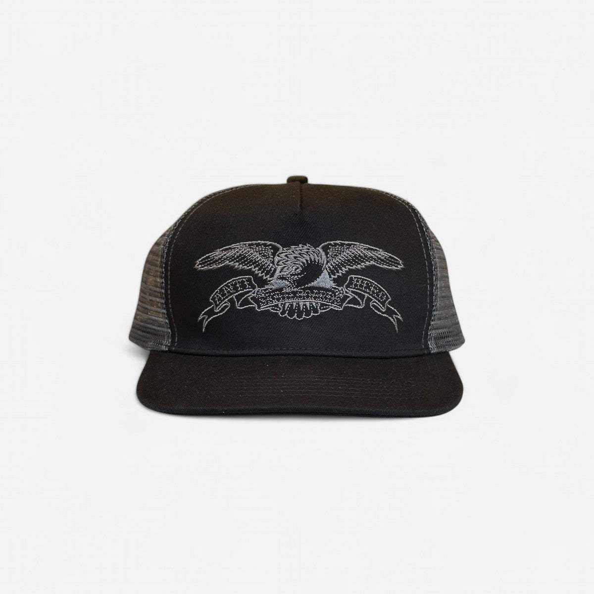 Anti-Hero - Eagle Snapback Trucker Cap - Black/Charcoal