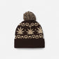 HUF - Apres Cuff Pom Beanie - Brown