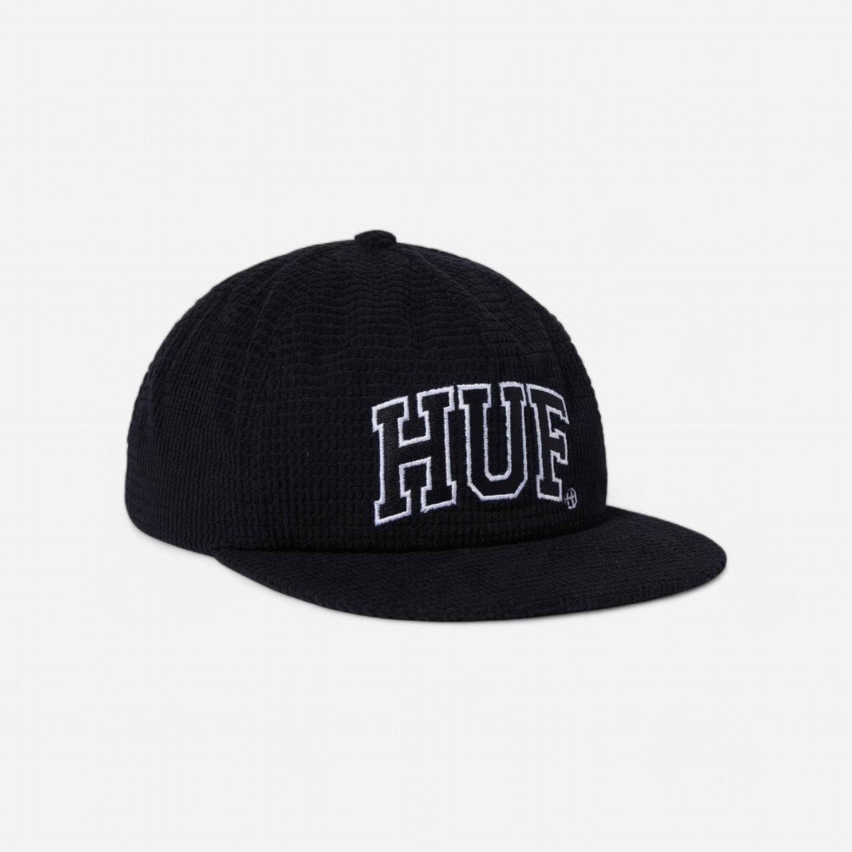 HUF - Arch Waffle Cord Snapback Cap - Black