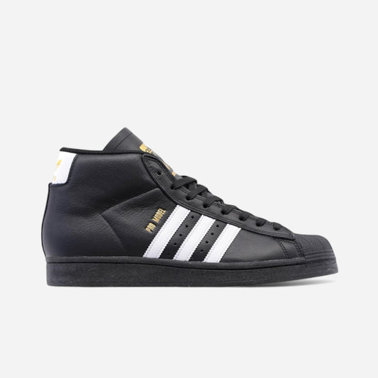 ADIDAS - Pro Model ADV Shoes - Black/White/Gold