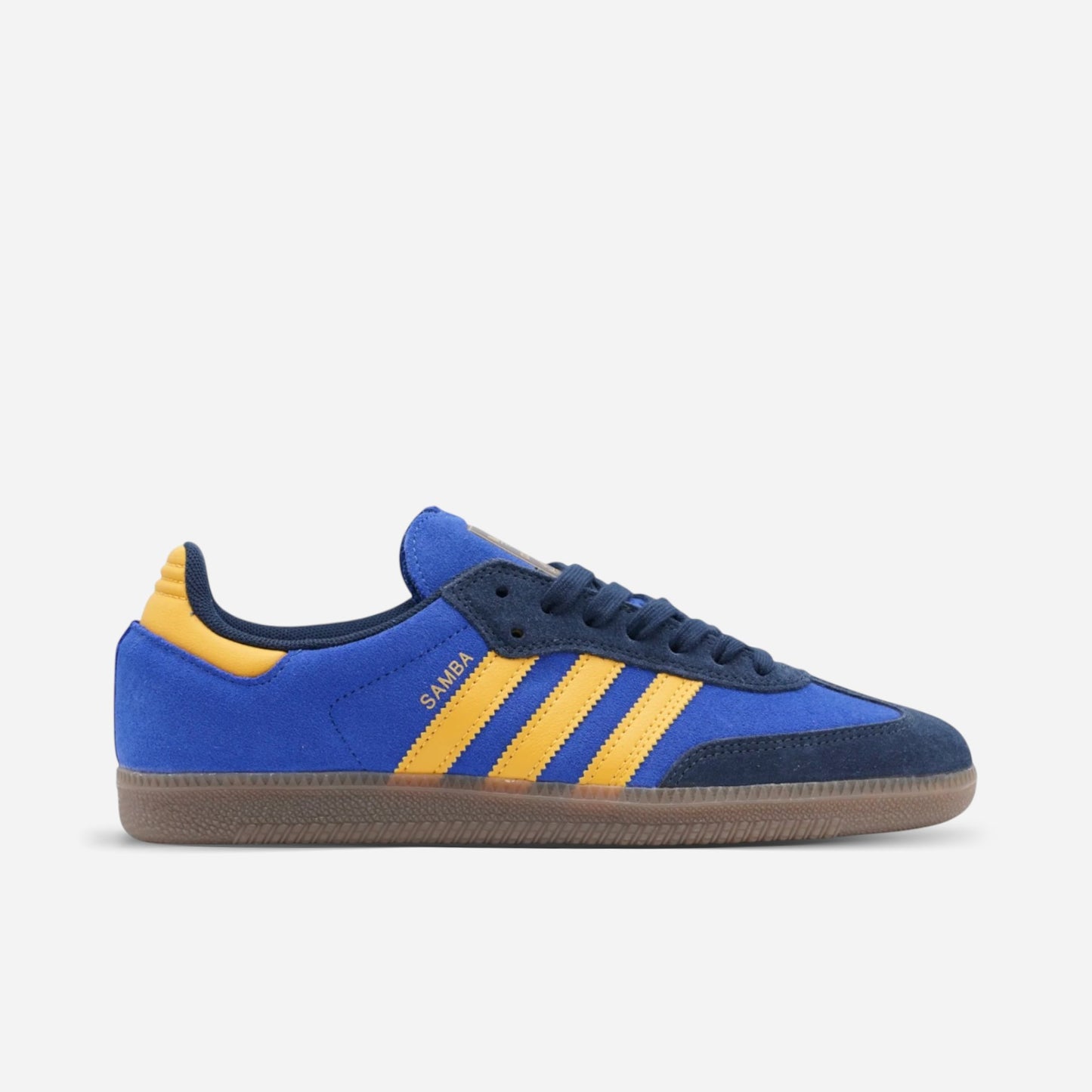 ADIDAS - Samba ADV Shoes - Collegiate Navy/Preloved Yellow/Team Royal Blue