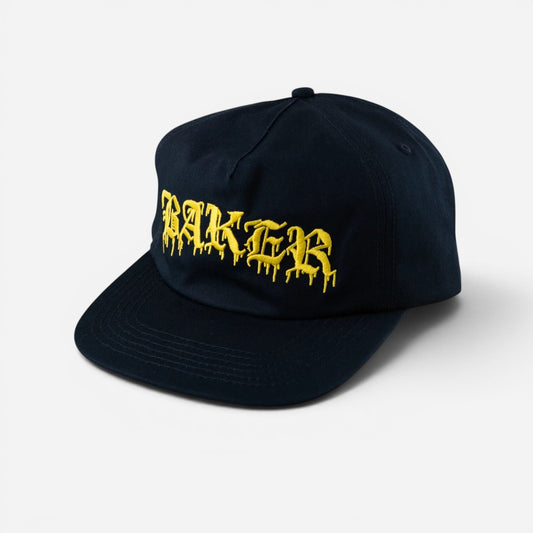 Baker - Age Of Destruction Snapback Cap - Navy
