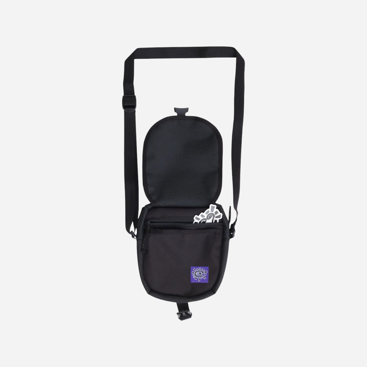 Always - 6 Pocket Side Bag - Black