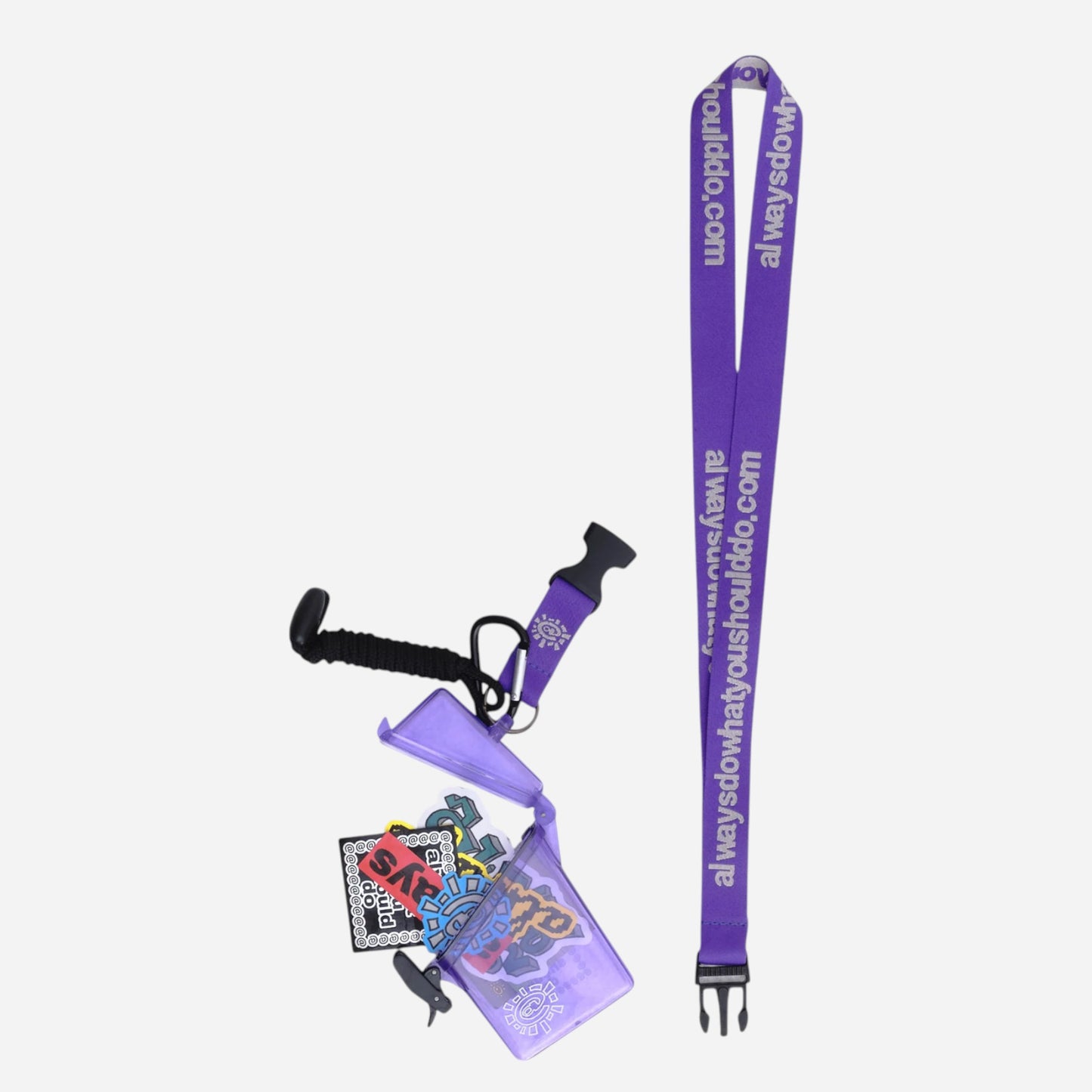 Always - Clear Case - Purple