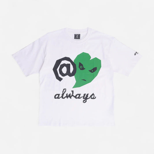 Always - Love Is Hard Tee - White