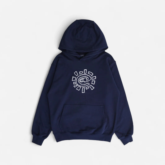 Always - Scribble @Sun Hoodie - Navy