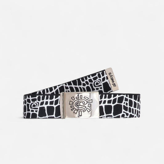 Always - Sun Skate Belt - Croc Black