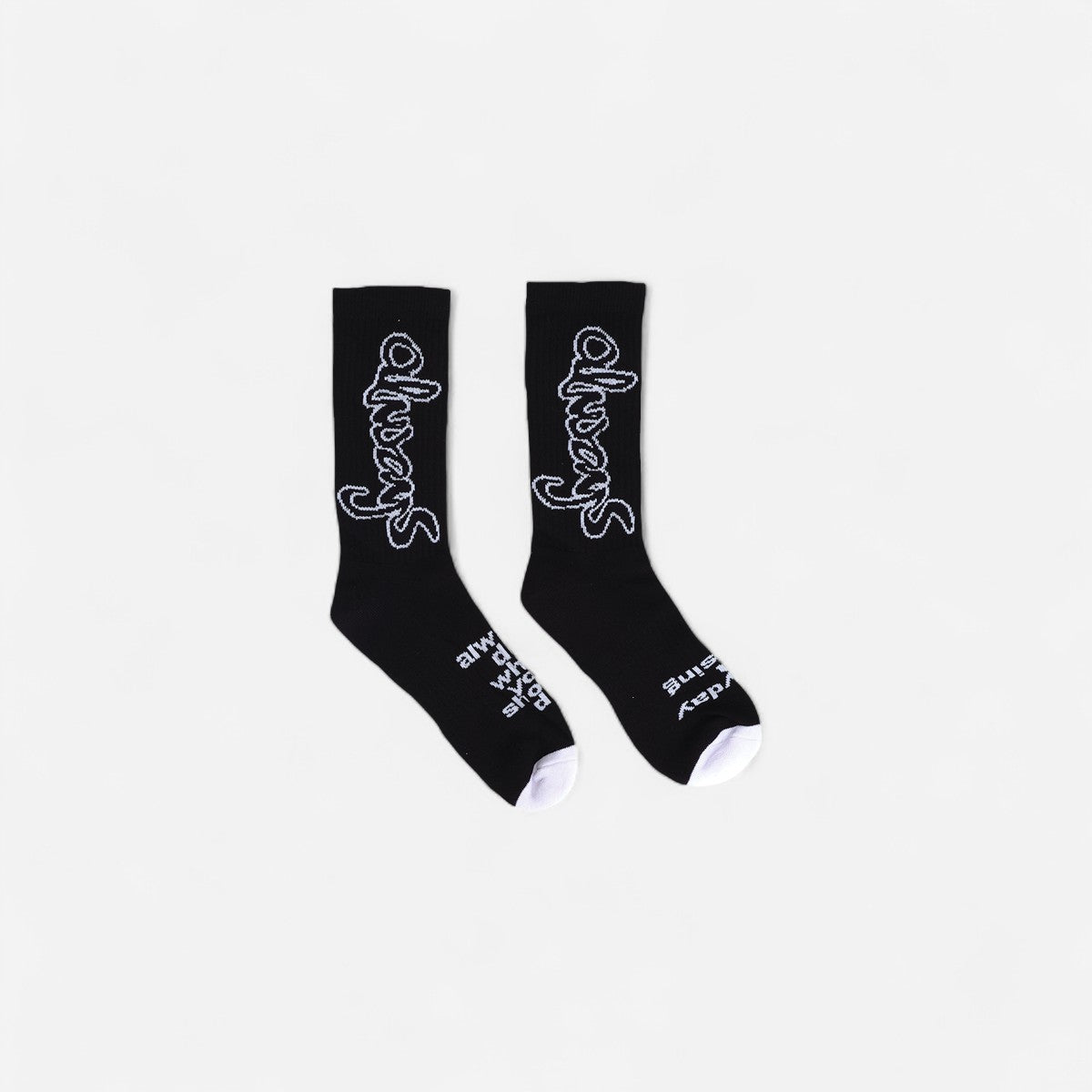 Always - Snapper Rock Socks - Black/White