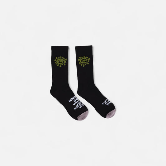 Always - @ Sun Sock - Black/Green