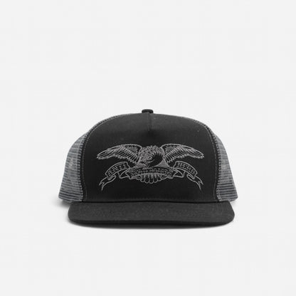 Anti-Hero - Eagle Snapback Trucker Cap - Black/Charcoal