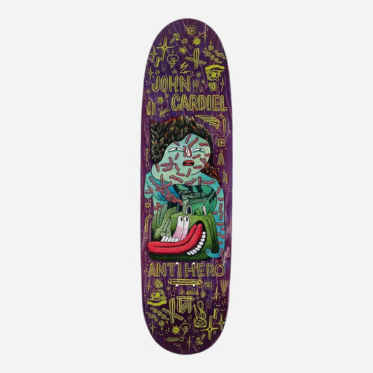 Anti-Hero - John Cardiel Hug The Pavement 2 Deck - 9.18"