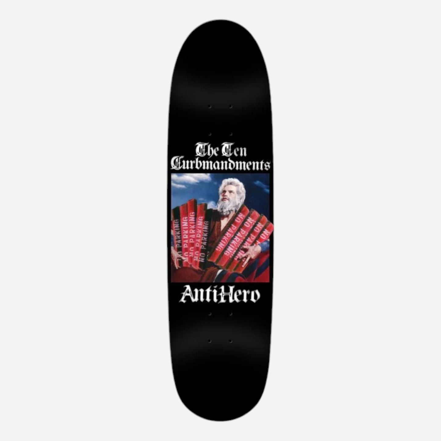 Anti-Hero - Ten Curbmandments Deck - 8.5" Black Widow Shape