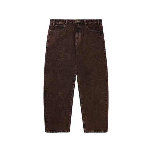 Butter Goods - Applique Denim Jeans - Acid Brown