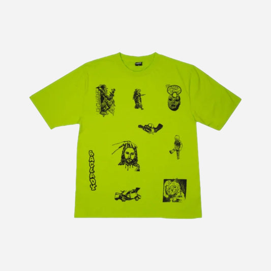 Baglady - Didactic Tee - Vibrant Green