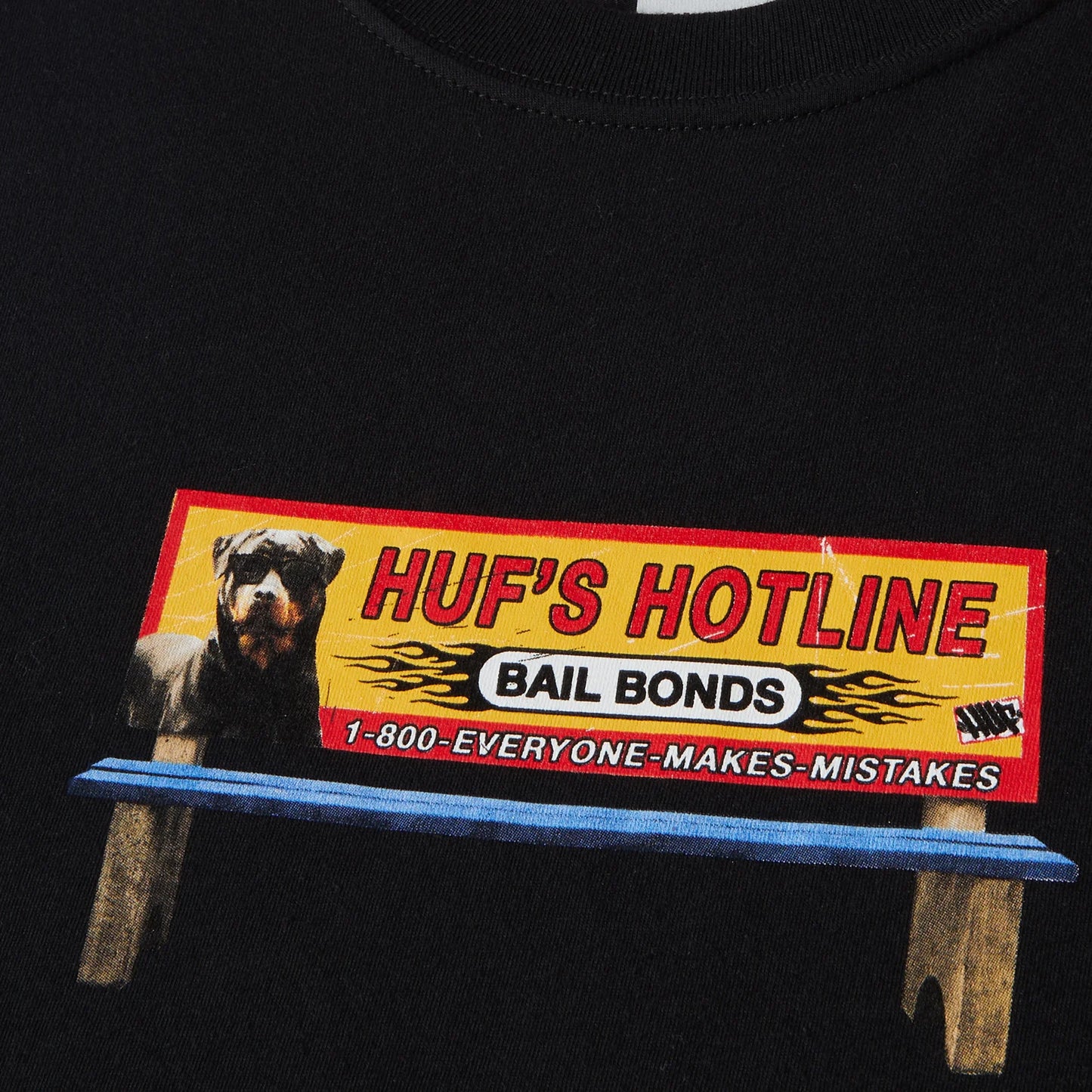 HUF - Bail Bond Tee - Black