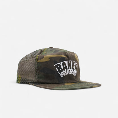 Baker - Arch Logo Trucker Cap - Camo