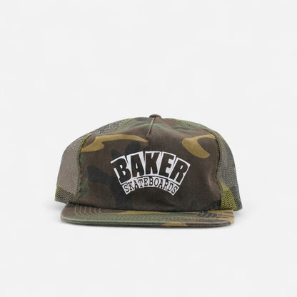 Baker - Arch Logo Trucker Cap - Camo