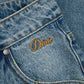 Dime - Classic Relaxed Denim Pants - Sandblasted indigo