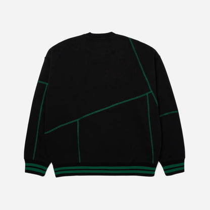 HUF x Bronze 56K - HufWare Crewneck - Black