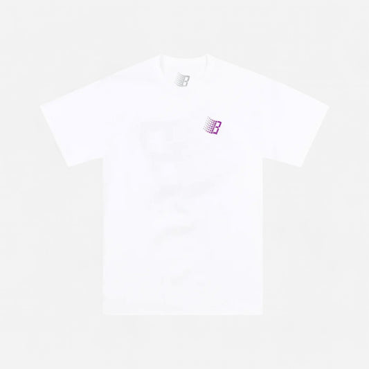 Bronze 56k - Polka Dot Logo Tee - White